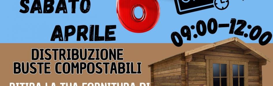 Biblioteca del libro rifiutato e consegna di buste compostabili. Prossimo appuntamento sabato 6 aprile 2024