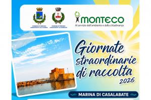 Casalabate: giornate straordinarie di raccolta rifiuti