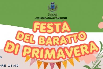 FESTA DEL BARATTO DI PRIMAVERA - SABATO 23 MAGGIO 2026